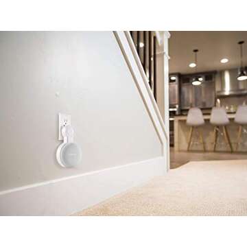 Outlet Wall Mount Holder for Google Nest Mini and Google Home Mini, A Space-Saving Accessories with ...