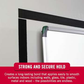 VELCRO Brand Sticky Back Strips for Easy Organization