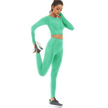 Toplook Seamless Workout Set for Women – Stylish & Comfortable