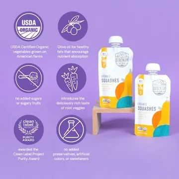 Serenity Kids Organic Baby Food Purees - No Added Sugar