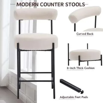 Shunzhi Modern Bar Stools - Stylish & Comfortable Seating