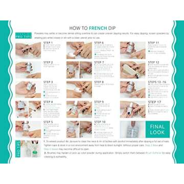 DipWell Acrylic Nail Powder Set, Nail Dip Liquid Set With Base, Activator, Sealer, Gel Nail Brush for Young Nails, Long-lasting DipWell Nails, Acrylic Powders, High Shine, Low Odor