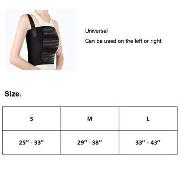 Solmyr Rib Brace: Elastic Support for Rib Pain Relief