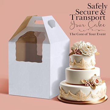 Spec101 Disposable Cake Carrier 10-Pack - 14x14x16in