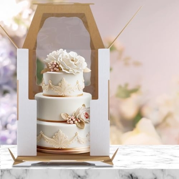 Spec101 Disposable Cake Carrier 10-Pack - 14x14x16in