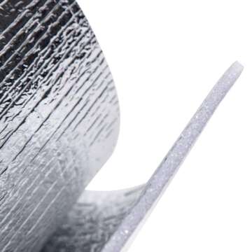 US Energy Products Reflective Foam Core Insulation Kit: Roll Size 16"x25'