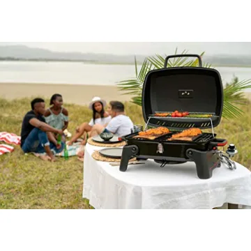 Megamaster Portable Gas Grill for Outdoor Cooking
