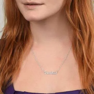 Custom Name Necklace for Wife - HAYDEN REID Gold & Silver