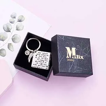 Melix Home Cat Dog Memorial Keychain Loss of Pet Gifts Pet Sympathy Gifts For Dogs Jewelry