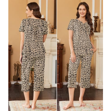 Ekouaer Women's Pajama Set Soft and Stylish Sleepwear
