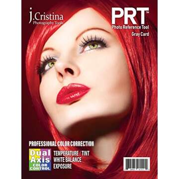 3in1 Photo Reference Tool Gray Card for Perfect Photography