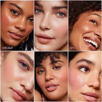 Saie Dew Blush - Vegan Liquid Blush for Natural Glow