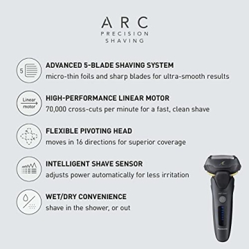 Panasonic ARC 5 Electric Razor for a Close Shave