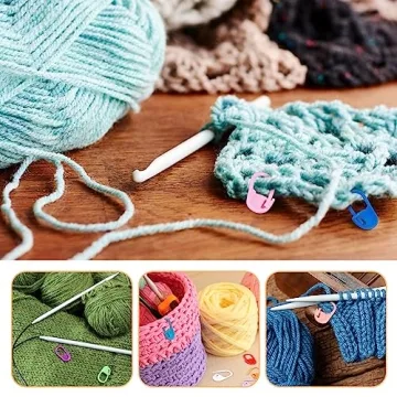 FIVEIZERO 220 Stitch Markers Set with Storage Box