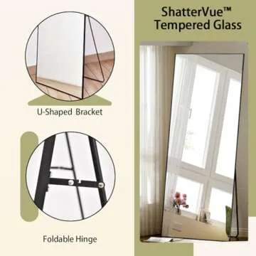 BEAUTYPEAK Stylish Full Length Mirror for Every Room