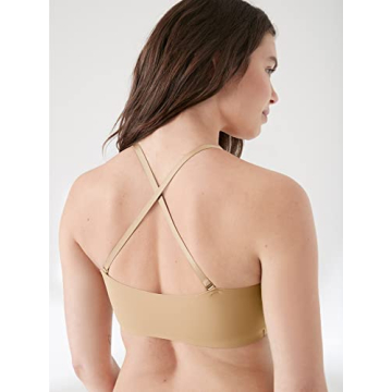 True & Co Women’s Convertible Bandeau Bra, Style & Comfort