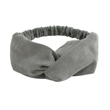 DRESHOW 10 Pack Boho Headbands for Women Vintage Cross Elastic Head Wrap Hair Accessories