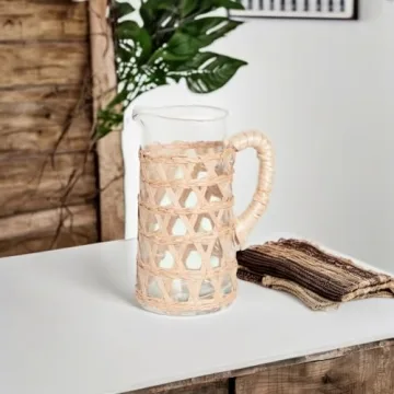 Two's Company Lattice Pitcher 32Oz.