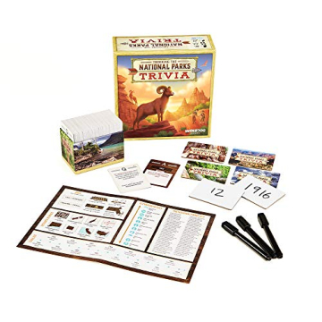 Trekking The National Parks Trivia Game for Families and Friends