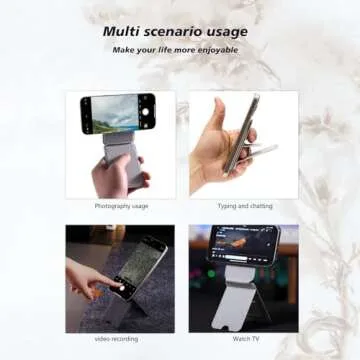 EWEMDAI Foldable Magnetic Phone Stand for iPhone 12+