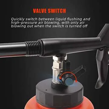 SPTA High Pressure Car Cleaning Gun, Essential Detailing Kit