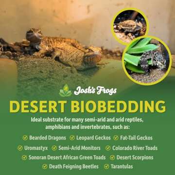 Josh's Frogs BioBedding Desert Bioactive Substrate (4 Quart)