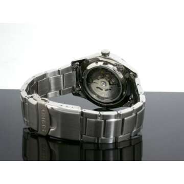 SEIKO Men's self-Winding Watch Made ​​in Japan Black SNZG13J1