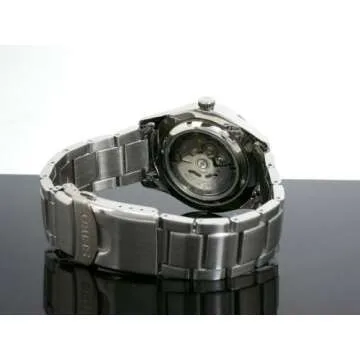 SEIKO Men's self-Winding Watch Made ​​in Japan Black SNZG13J1