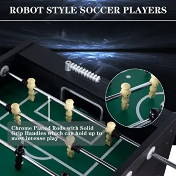 RayChee Foosball Table Set for Family Fun & Gameplay