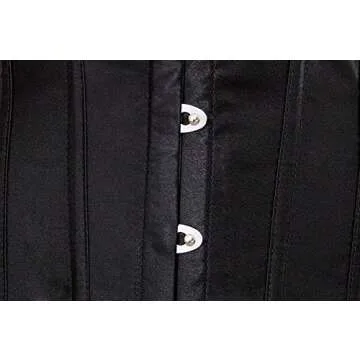 Elegant Lace-Up Boned Corset for Every Occasion