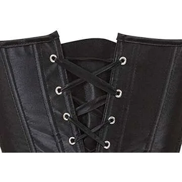 Elegant Lace-Up Boned Corset for Every Occasion