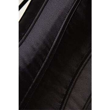 Elegant Lace-Up Boned Corset for Every Occasion