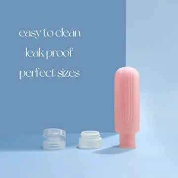 Moohemoo 19 Pack Travel Bottles Set for Toiletries