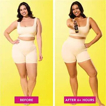 Jergens Self Tanner Natural Glow Mousse Quick Self Tanner Foam Ultra Deep Bronze 6 Oz