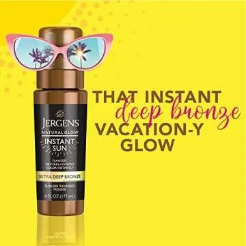 Jergens Natural Glow Self Tanning Mousse for Flawless Tan