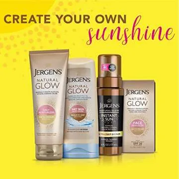 Jergens Natural Glow Self Tanning Mousse for Flawless Tan