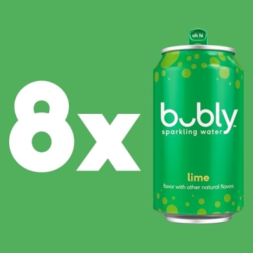 Bubly Sparkling Water Lime Zero Calories Sugar Free