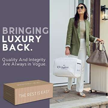 Lincove Cloud Down Pillow - Luxury Canadian Comfort