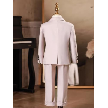 Stylish Boys Slim Fit Toddler Suit for Special Occasions