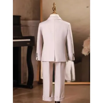 Stylish Boys Slim Fit Toddler Suit for Special Occasions