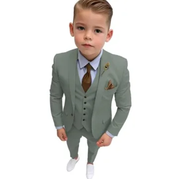 Stylish Boys Slim Fit Toddler Suit for Special Occasions