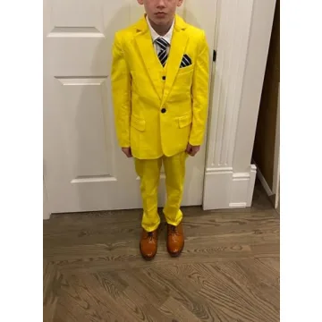 Stylish Boys Slim Fit Toddler Suit for Special Occasions