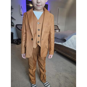 Stylish Boys Slim Fit Toddler Suit for Special Occasions