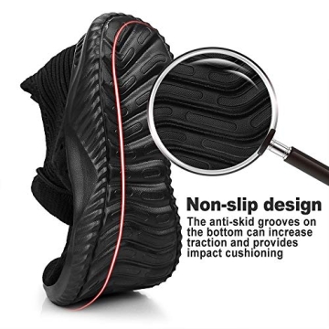 Feethit Men's Lightweight Breathable Slip-On Sneakers