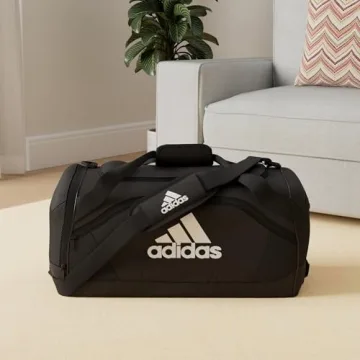 Adidas Team Issue 2 Medium Duffel Bag in Black