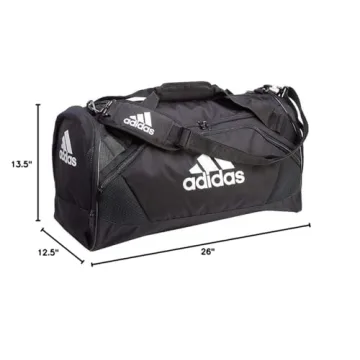 Adidas Team Issue 2 Medium Duffel Bag in Black