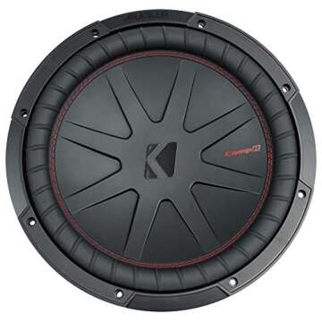 (2) Kicker 48CWR124 COMPR12 2000 Watt 12" Car Audio Subwoofers Subs CWR12-4