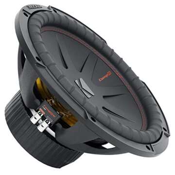 KICKER 48CWR124 2000 Watt 12" Car Subwoofers for Ultimate Bass