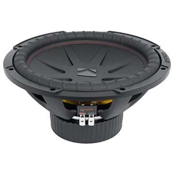 KICKER 48CWR124 2000 Watt 12" Car Subwoofers for Ultimate Bass