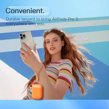 DamonLight Protective Case for AirPods Pro 3 in Orange